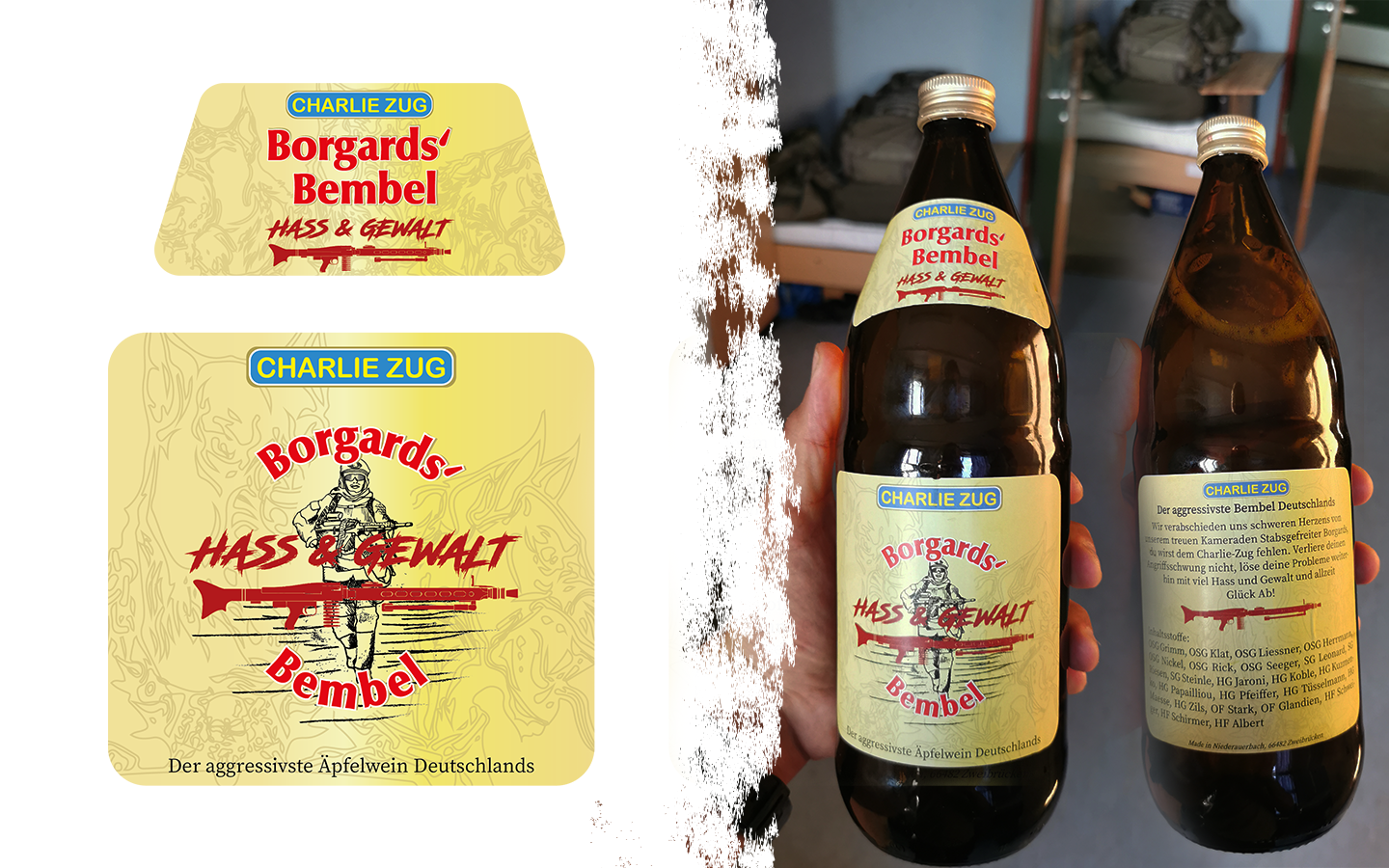 Borgards' Bembel Abschiedsgeschenk