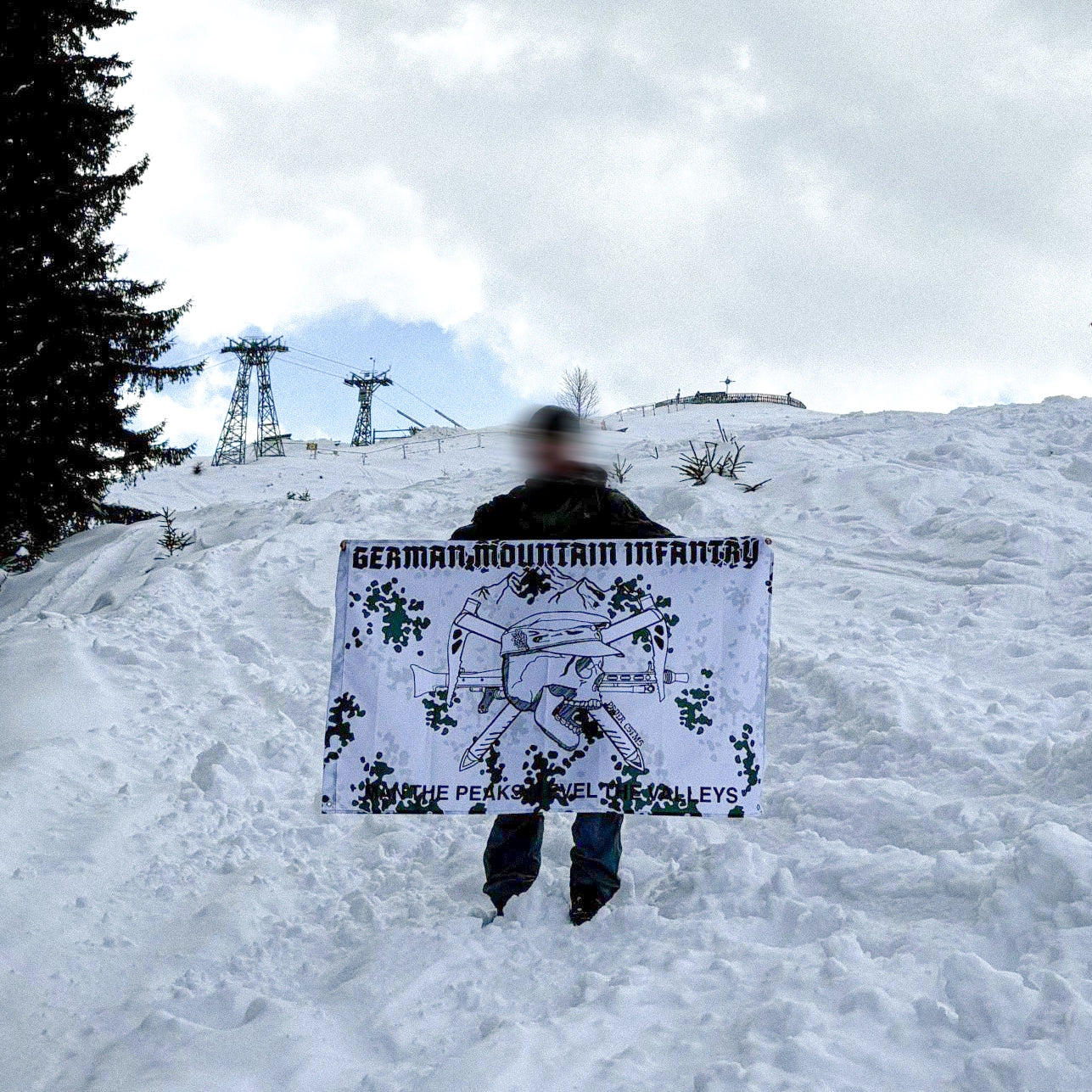 Gebirgsjäger Flagge