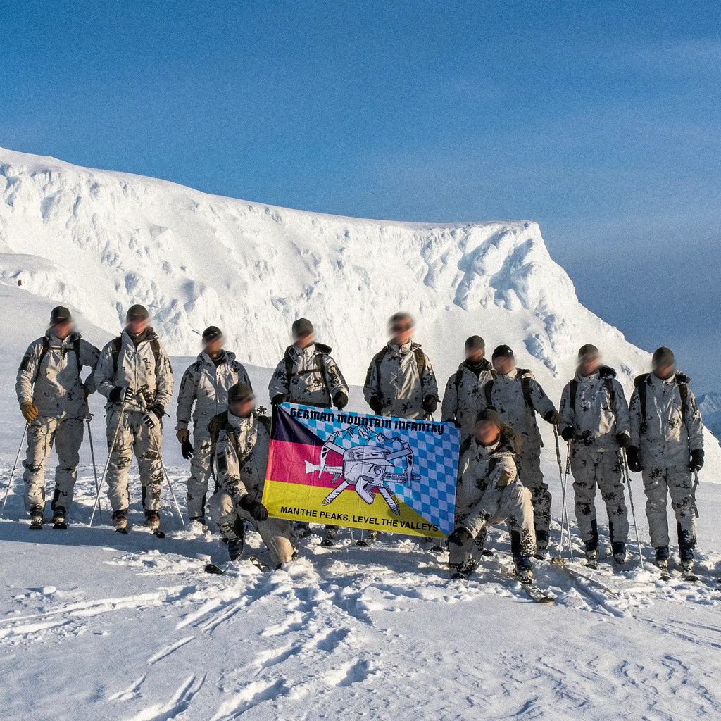 Bayern DEU Gebirgsjäger Flagge