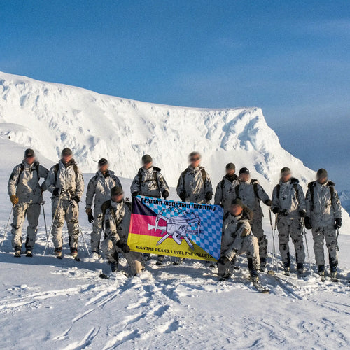 Bayern DEU Gebirgsjäger Flagge