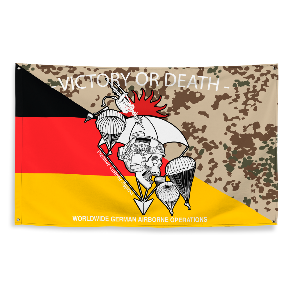 Fallschirmjäger Flagge Tropentarn Deutschland – Predator Customs