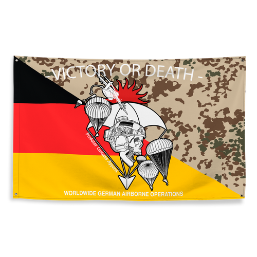 Fallschirmjäger Flagge Tropentarn Deutschland – Predator Customs